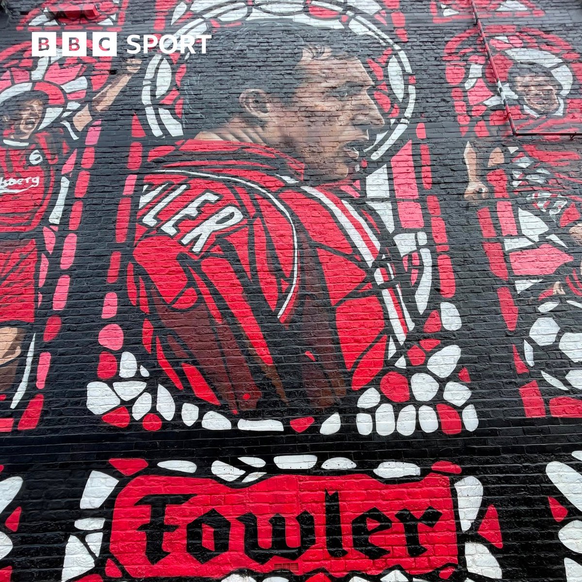 🔴 @Robbie9Fowler mural 🎨 If you’re going to the match tonight, make sure you visit @MurWalls’ latest masterpiece 😮‍💨 📍 Coningsby Road #️⃣ #LFC #LIVSHU #TotalSport