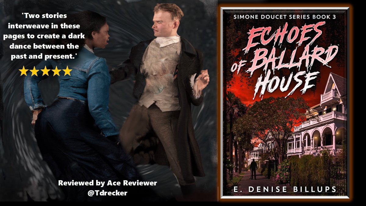 Echoes of Ballard House by @DeniseBillups 'The author brings details and scenery in to hook right along with the growing tension. It creates a lovely prose, which draws in as much as the plot.' @Tdrecker ⭐⭐⭐⭐⭐ goodreads.com/review/show/62… #BookTour #BookBlogger