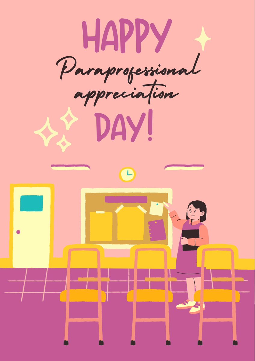 ⭐️In the grand tapestry of the education system, there exist unsung heroes who wield the power of support, patience, & incredible skill, yet often fly under the radar. These champions, my friends, are none other than our amazing paraprofessionals. Thank you for all you do!⭐️