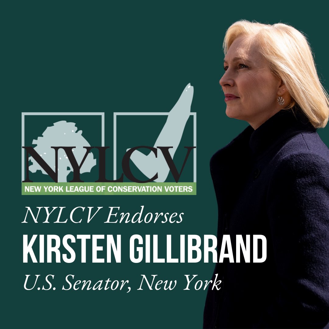 I'm extremely proud to have the endorsement of @nylcv. From historic flooding to weeks of wildfire smoke, New Yorkers are already dealing with the effects of climate change. I helped pass the biggest climate change law that the Senate has ever passed — but there's still so much