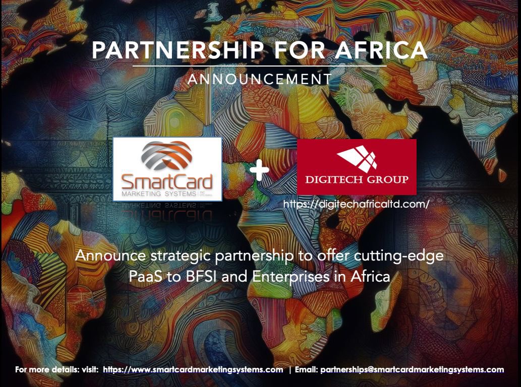 We are excited to announce a great new partnership with Digitech Group Ltd. to expand into #Africa with an Industry leader in the Insurance and Banking Sector. The companies will play an active role mutually to bring #PaaS Solutions to the #BFSI and Enterprise sectors #Paytech
