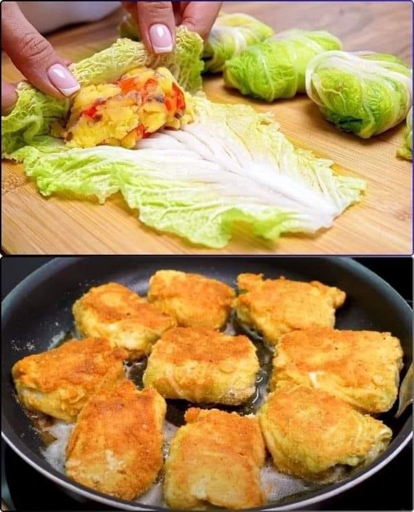 Lupin477015's tweet photo. They are so delicious I cook them 2 times a week! 5 vegetable dishes from fresh recipes
OMG 😲 DON'T LOSE THIS RECIPE 😍
MUST EXPRESS SOMETHING TO KEEP GETTING MY RECIPES THANKS EVERYONE 😊
Ingredients:
For the filling:
1 Chinese cabbage + water for pouring
#Cookking https://t.co/WKnzFFezeU