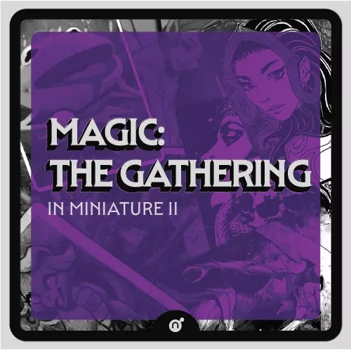 Tomorrow the full gallery preview will be viewable for Magic: The Gathering in Miniature II at @gallerynucleus! Subscribe now to have it drop right into your inbox in the morning 👀🎨 donnycaltrider.substack.com/publish/post/1…