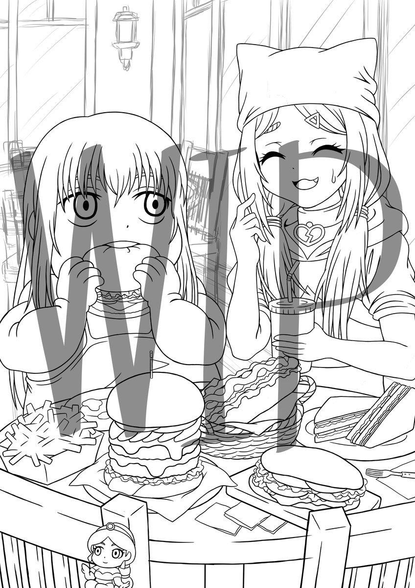 Skeb対応中
ジャバ・ザ・ハットの食事風景というお題です
嘘です!!
#WIP 