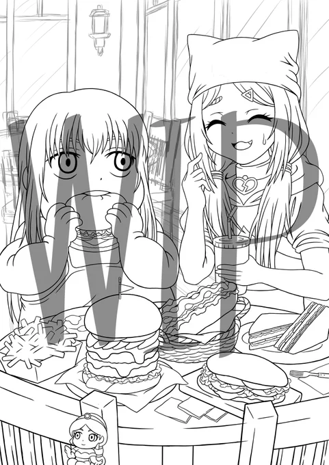 Skeb対応中
ジャバ・ザ・ハットの食事風景というお題です
嘘です!!
#WIP 