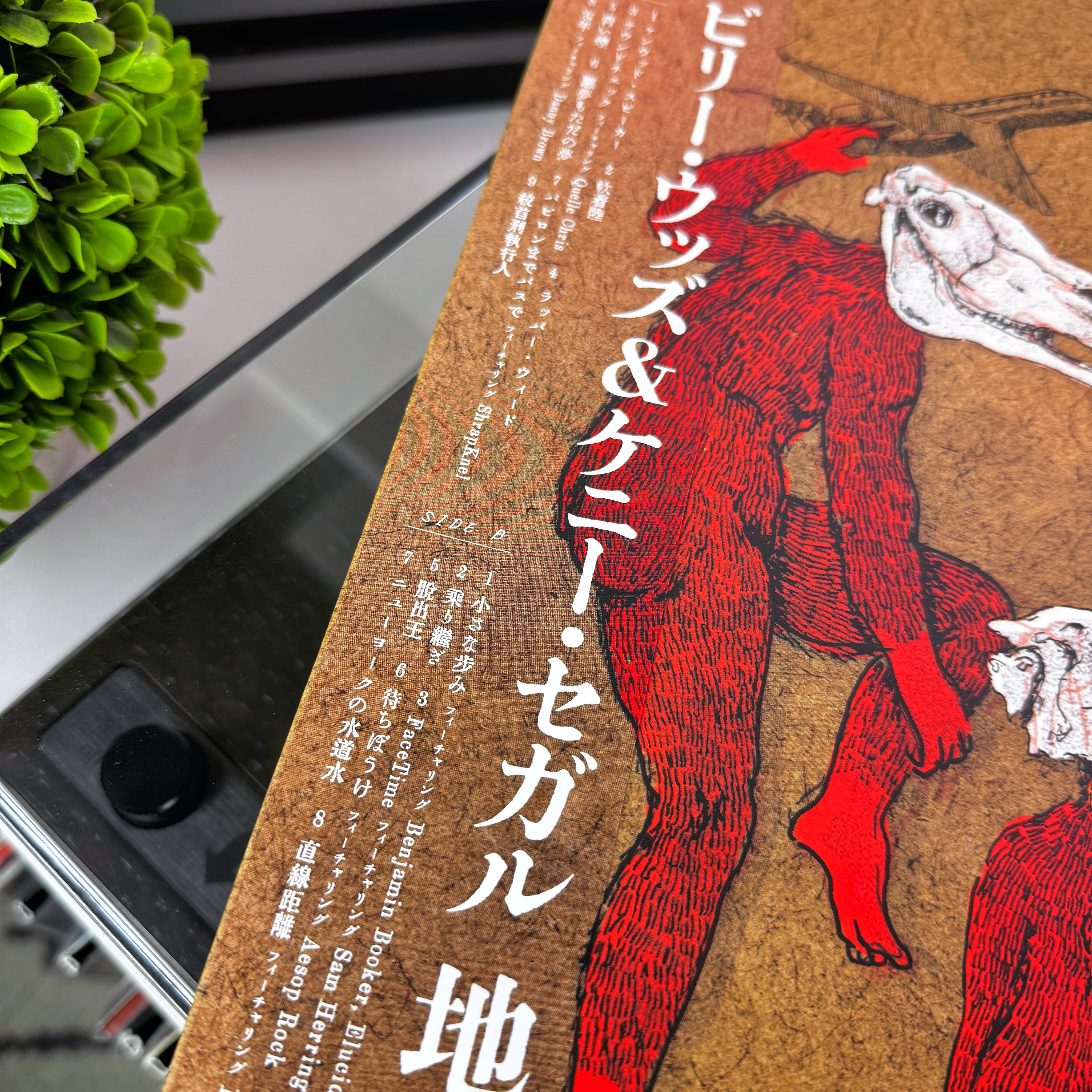 ビリー・ウッズ&ケニー・セガル『地図』日本特別盤LP 大理石カラー 限定292枚 BILLY WOODS & KENNY SEGAL 'MAPS -JAPAN EDITION-' – BIG LOVE