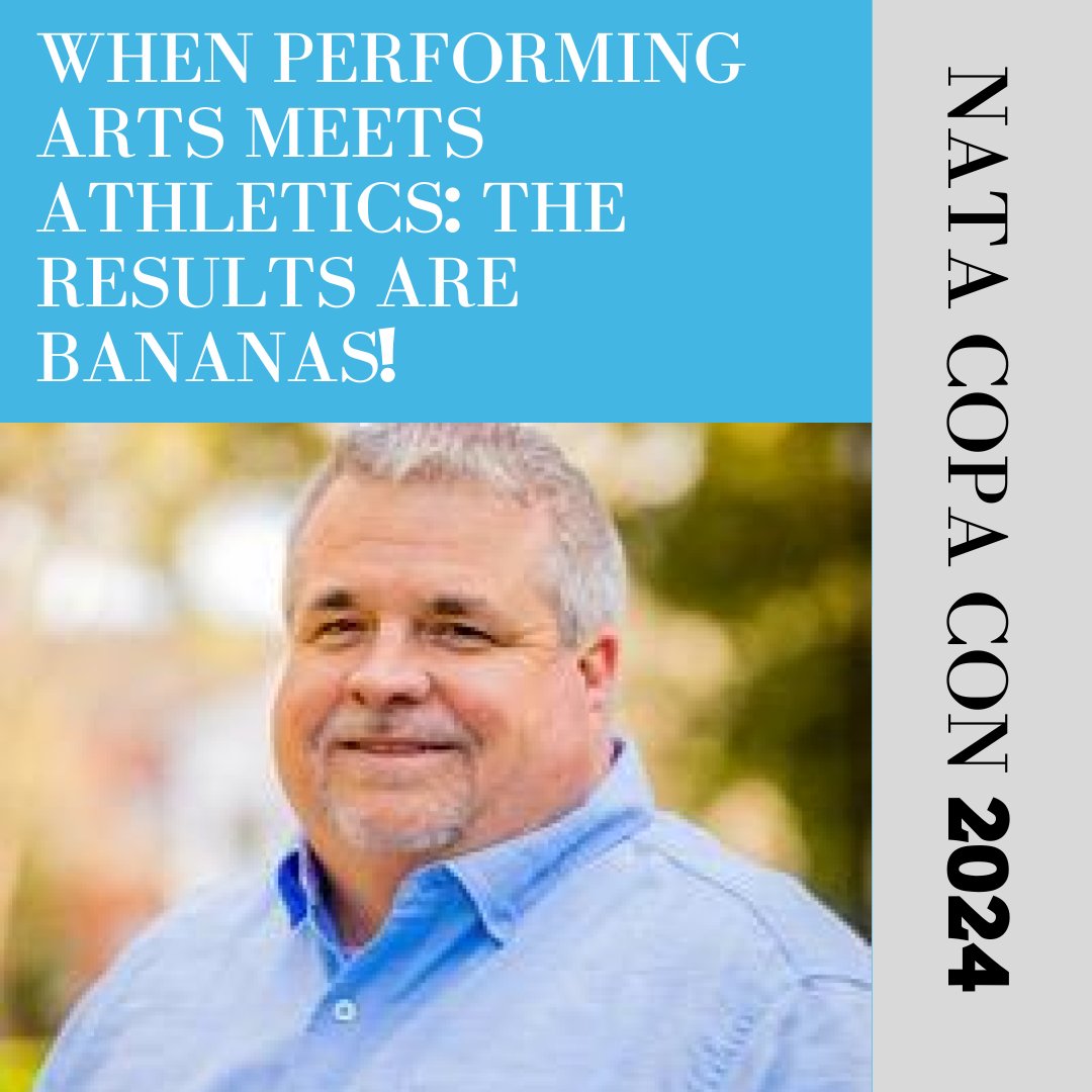 Leading up to Copa Con 2024 we will be highlighting our speakers! Meet Steven Patterson who will be presenting When Performing Arts Meets Athletics: The Results Are Bananas! Register to catch this session during Copa Con or On-Demand at educate.nata.org/copacon2024 #copacon2024
