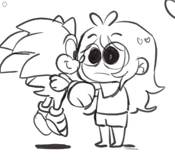 me with my height accurate 3'3 sonic plush that i got when i was 10 🧍‍♀️ 