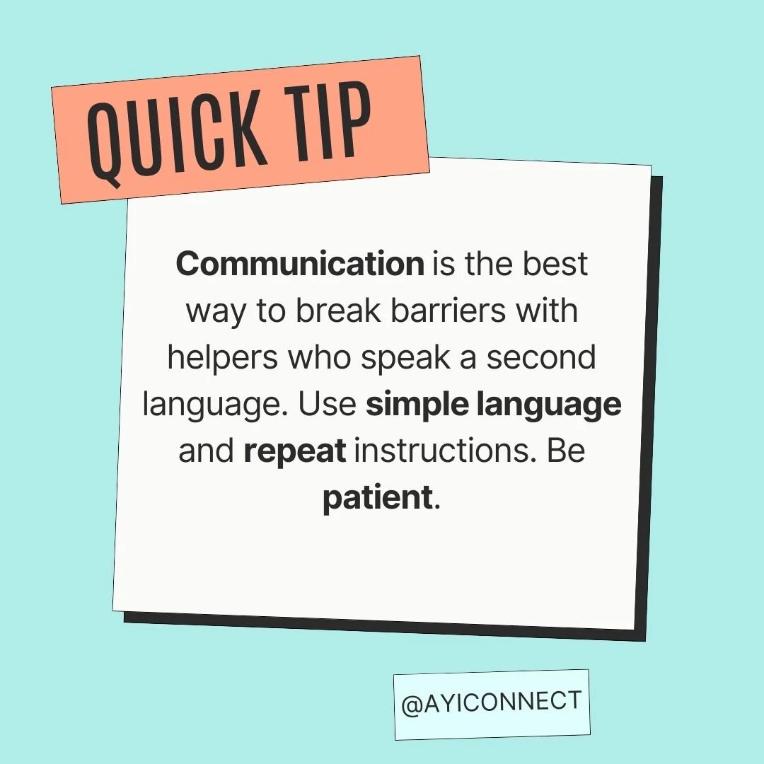 Bridging the Language Gap! Fun tip for talking to your bilingual babysitter/nanny. 

#bilingualfamily #nannylife #babysitterhacks #communicationtips #raisingkids #multilingualhome #languagelover #earlylearning #secondlanguageacquisition