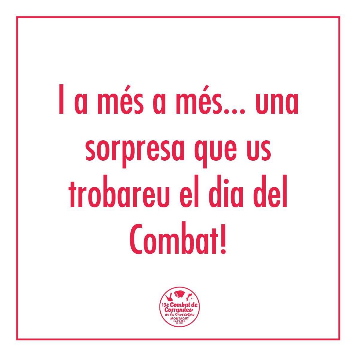 Ens fa molta il·lusió anunciar que la <a href="/GredaStreetBand/">Greda Street Band🎗</a> retorna al #CombatDeCorrandes i aquí no s'acaba el final BANDarra...