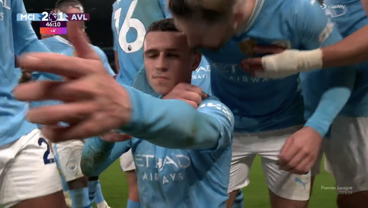 2-1 Manchester City. WHAT A FREE KICK BY PHIL FODEN !!!!!!!!!!!!!!!!!!!!