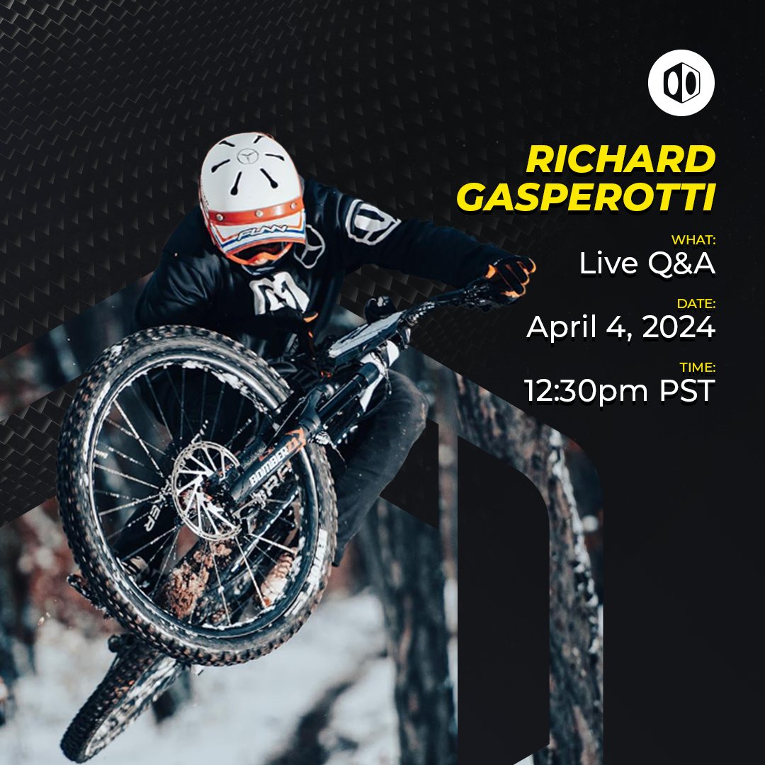 You won't want to miss this one! Join us live on Instagram at 12:30pm PST on Thursday for a Q&A with Richard Gasperotti👀🔥
.
.
.
#9isfine #boxmtb #mtbiking #mtbike #mountainbikelife #mountainbikers