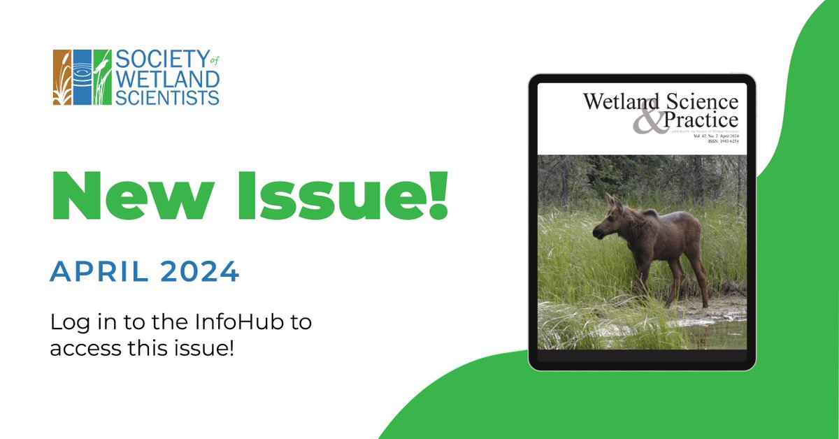 Dive into the vibrant world of Wetlands with the latest issue of Wetland Science & Practice (WSP)! 📖 Don't miss out—Access it now on InfoHub: members.sws.org/MIC/Login 🌎