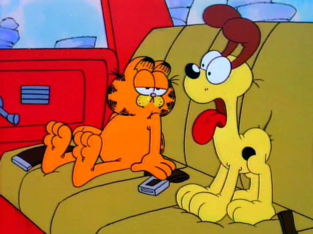 LostGarfields's tweet image. Garfield says, “I’m dying.”

“Is it blissful?” asks Odie.

Garfield’s eyes glisten. “It's like a dream.”

“I want to dream,” says Odie.