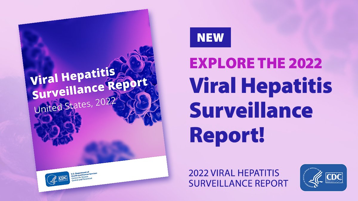 New viral #hepatitis surveillance report was just issued. Stay in the know! @cdchep 👉 bit.ly/4aoLUAf