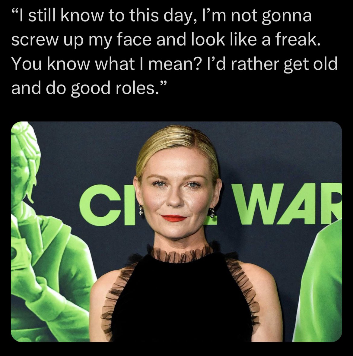 This Kirsten Dunst press tour has given us some all-timers