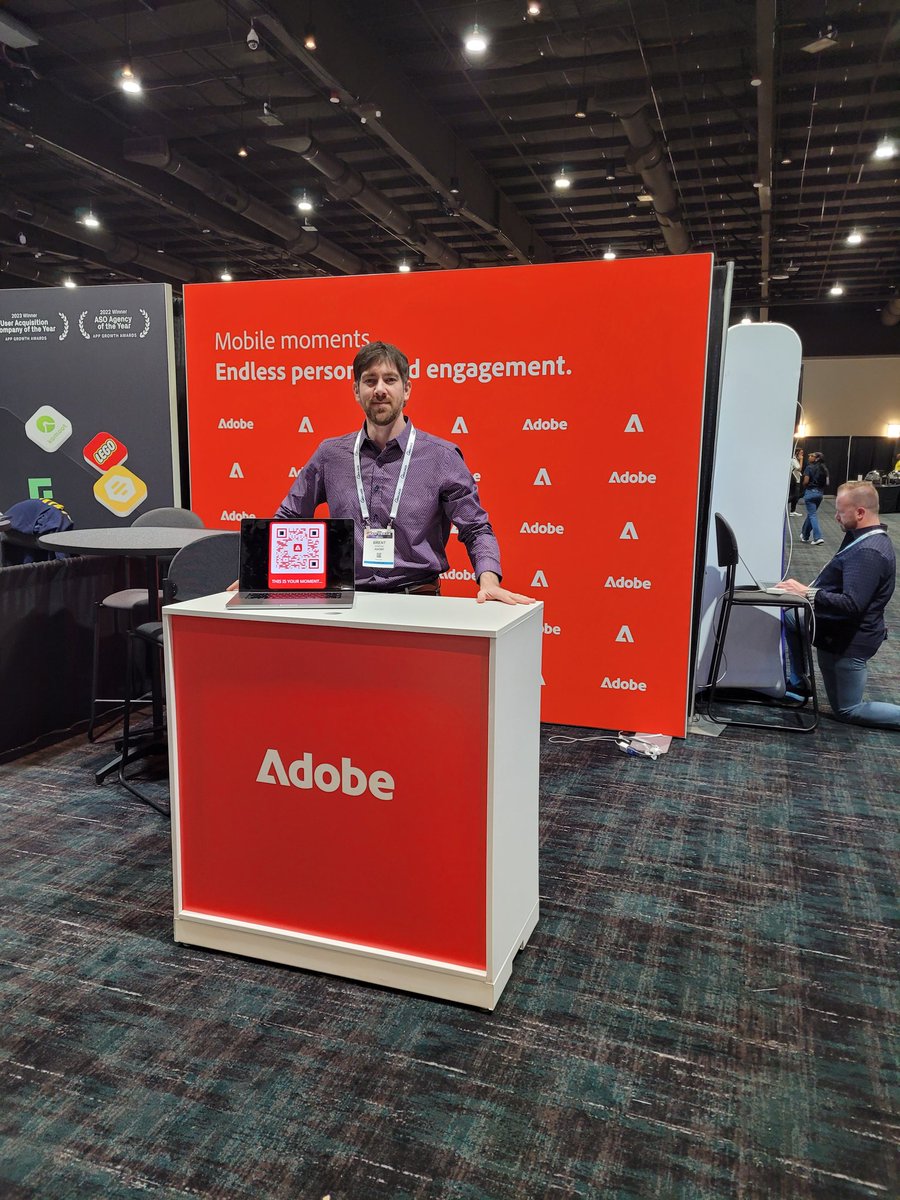 Mobile moments. 
Endless personalized engagement.
Come meet Brent @AdobeExpCloud booth #546 today and tomorrow 12-5pm

#MAUvegas2024 #MauVegas #AdobeCampaign #AdobeAJO #AdobeJourneyOptimizer
#24NotionMedia