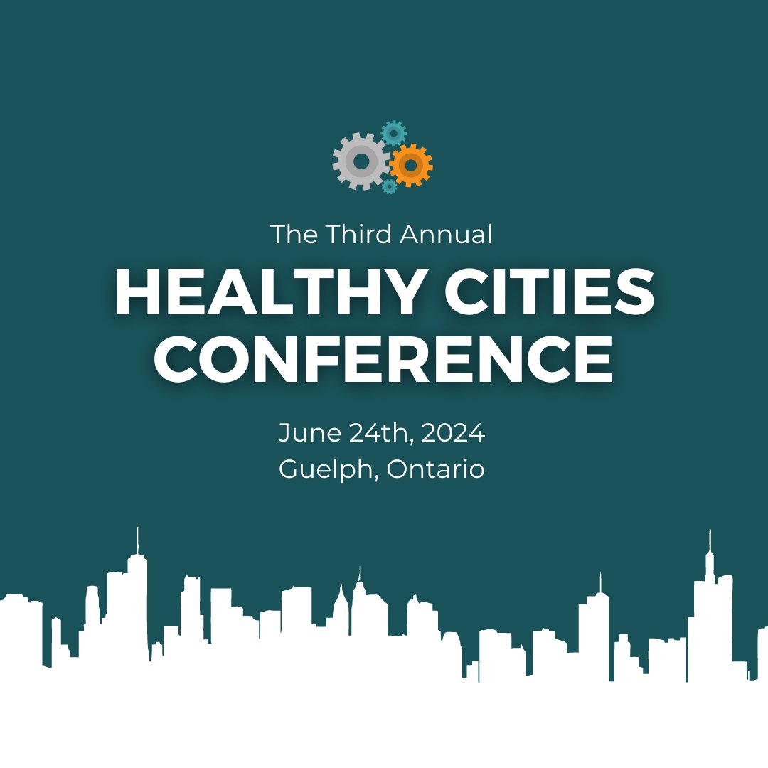 📢HEALTHY CITIES CONFERENCE! 🧠By SMART Healthy Cities Training Platform 🤔Imagining Healthy & Smart Cities of the Future 🔎smart-training.ca/third-annual-h… 📝MARK YOUR CALENDAR! 🗓️June 24, 2024 📌University of Guelph 🏛️#UofG #UofGCBS