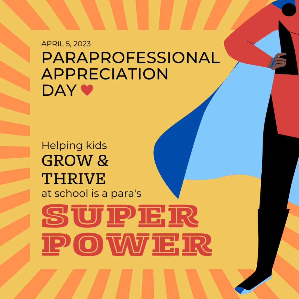 Happy Paraprofessional Appreciation Day to our SUPERstar paraeducators @NorwoodES ! You provide SO much support to Norwood's teachers, students, and families! Thank you for everything you do for our school family!! @mtaylor5bcps @mikeruppenkamp