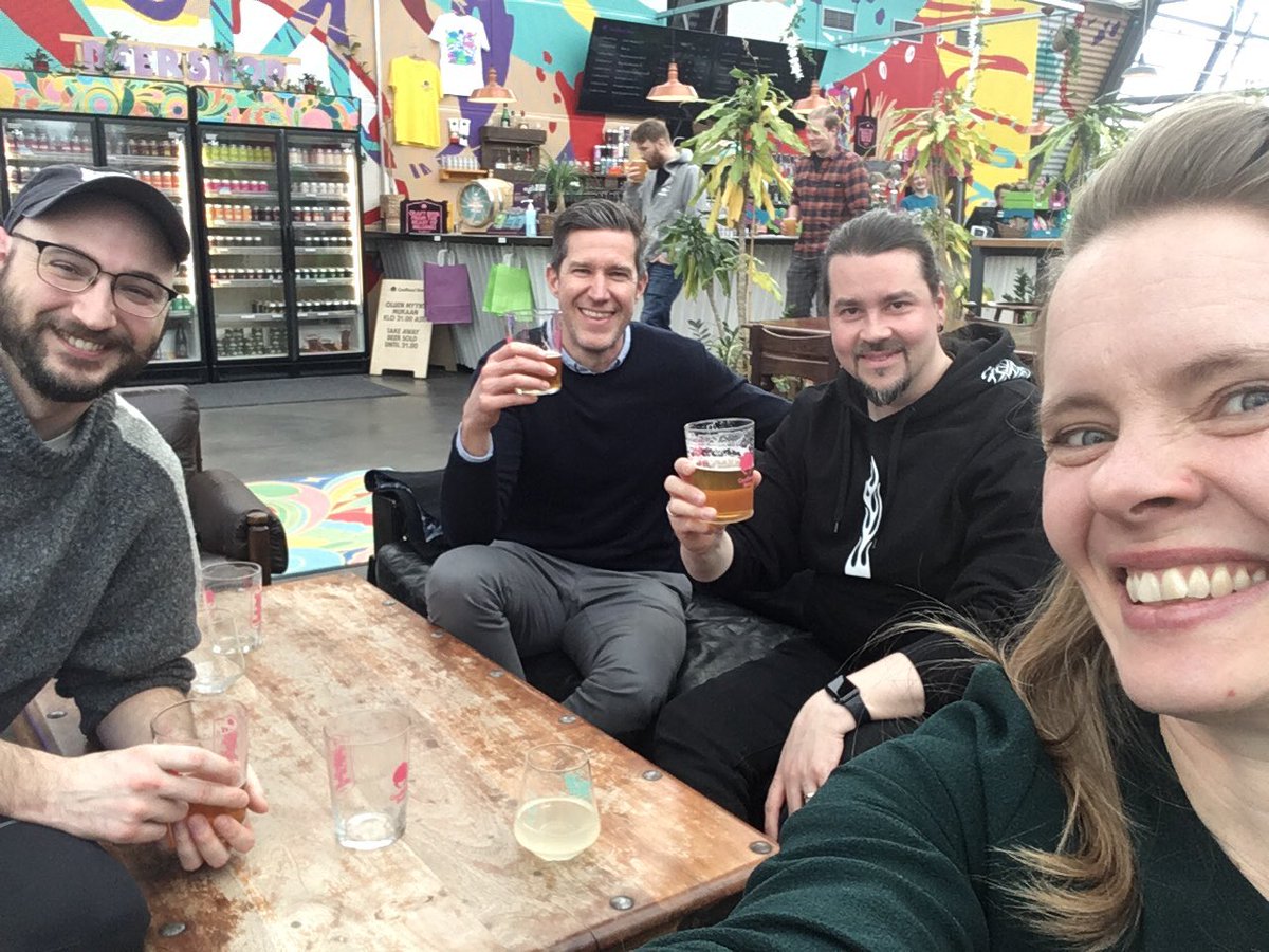 A big thank you to <a href="/HenryLabSymbio/">Lee Henry</a> for visiting us <a href="/OEB_Helsinki/">OEB-ResPrg</a> <a href="/helsinkiuni/">University of Helsinki</a> and presenting his cool research on #MicrobialSymbiosis. Lots of excellent discussions, science, laughters &amp;ideas! Come again soon!  W/ @PatsoBreadhider @FrimanScience