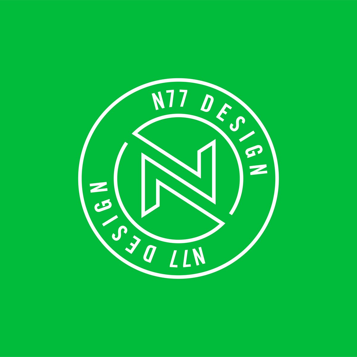 Had the pleasure of designing <a href="/Neeks_77/">Nico/N77 Design 🇮🇹 ⚽️🔴⚪</a>’s new logo ✏️

Inspired by the N77 moniker and craft ⚽️

View the full project 🔗 nickbuddesign.com/work/n77design 

#logodesign #football