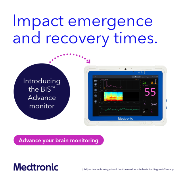 RayAstonMartin's tweet photo. The new BIS™ Advance monitor was built to allow clinicians to monitor the anesthetic effect on the brain and individualize dosing to advance patient care and improve outcomes. Connect with your Medtronic rep to schedule a demo. #MedtronicEmployee https://t.co/D4OLoxUQAM https://t.co/pYZFqEivuh