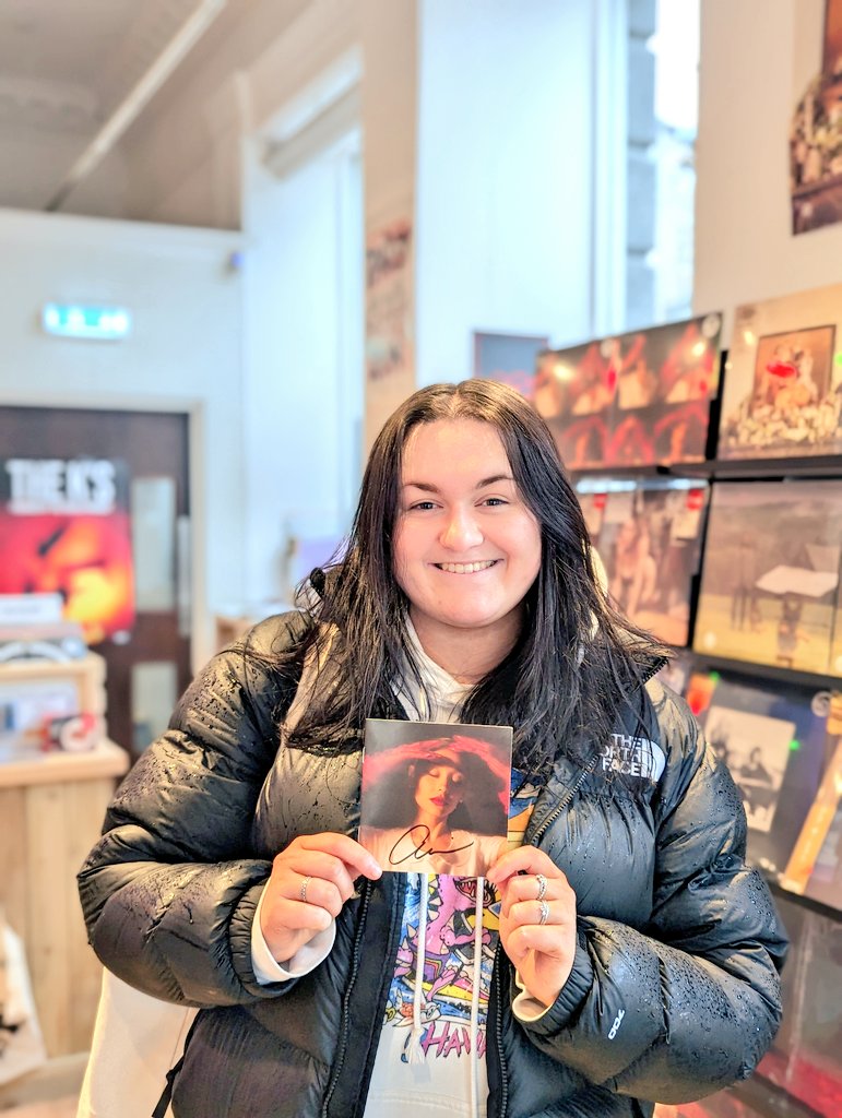 Congratulations to Kristina, winner of our SIGNED #ArianaGrande CD insert competition! 

Keep an eye here and over on our Instagram for more future competitions 👀 

#EternalSunshine is out now and available in-store on a myriad of #vinyl versions! 

#glasgow #assairecords
