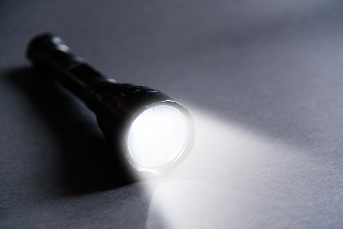 Keep working flashlights and an extra supply of batteries in your home and be sure to charge all electronic devices. If the power is out, use flashlights or other battery-powered lights. Do not use candles, which can pose a fire hazard.