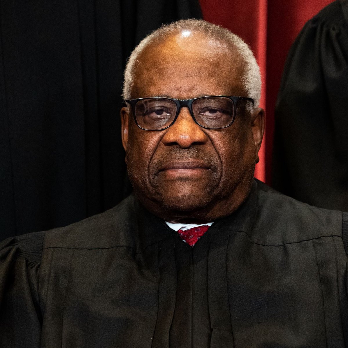 harryjsisson's tweet photo. Clarence Thomas is about to be 76 years old and has served on the Supreme Court for decades. He will step down at some point.

I want a Democrat in office to replace him. That’s a great reason to vote for President Biden in 2024. https://t.co/2AIjKFqK4T