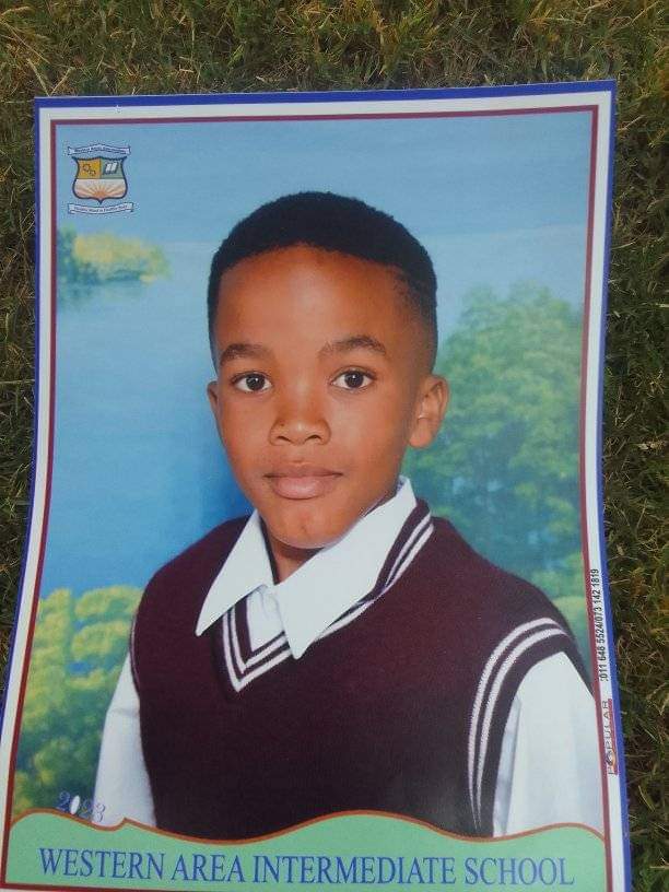 Missing child his name is Esinaso Makwayiba 12 yrs old. Last seen Yesterday around 15:00 please contact Westonaria Police station or his Mother Vuyiswa Makwayiba 073 704 0820