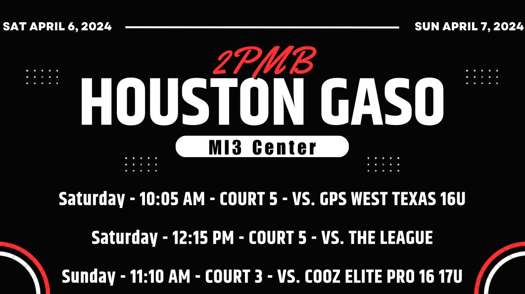 Catch us at the @TexasHoopsGASO this weekend at Mi3.#2cities1GASO @GASOBlue @GASOMass