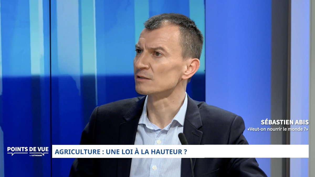 sebastien_abis's tweet image. #Agriculture(s) de #France: un projet de #loi à la hauteur ? - Mon entretien pour @LeFigaroTV sur tinyurl.com/mrxhyxxw // Large tour d'horizon sur les raisons de penser l'avenir AVEC les #agriculteurs (et les #pêcheurs et les #aquaculteurs) et notre propre #EverestAlimentaire
