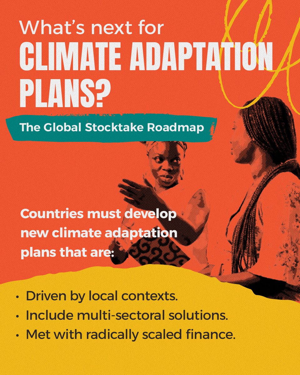 What's next for climate adaptation plans? 🌎 The @WMO #StateOfClimate Report sounded the alarm on the extreme warming already impacting billions. The #GlobalStocktake outlined the necessary steps to develop ambitious and effective Adaptation Plans. climateworks.org/blog/whats-nex… #iGST