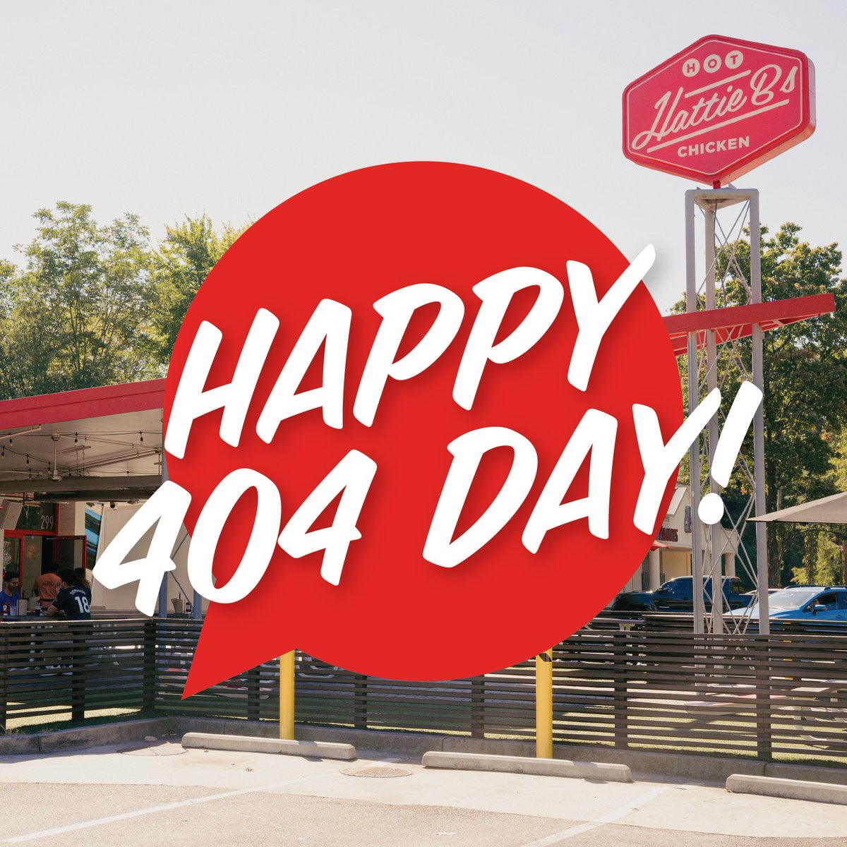 We’re celebrating Atlanta today! 10% of all of today’s sales from our ATL spots are going to @WDCharities #ATL #HattieBs