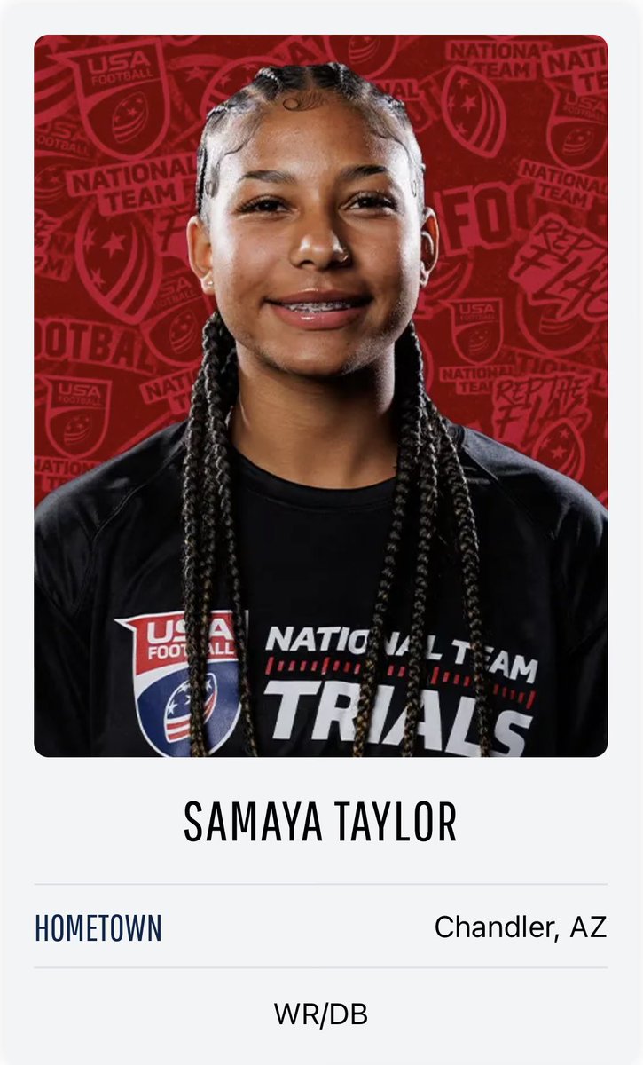 🚨 Breaking🚨 Hamilton’s very own, Samaya Taylor has been selected to the US Girls Flag National Team! Congratulations Samaya!!! #HuskyPride