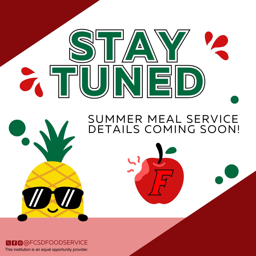 Summer meals are LOADING…

@FCSDNews #FairfieldPride #FairfieldOH #FairfieldOhio #Fairfield #OHschools #ButlerCounty