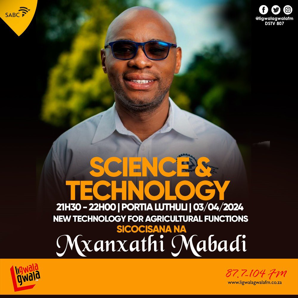 #Science&Technology | 21H30 - 22H00 | 🎙️: @ladyofsoul ku #ligwalagwalfm