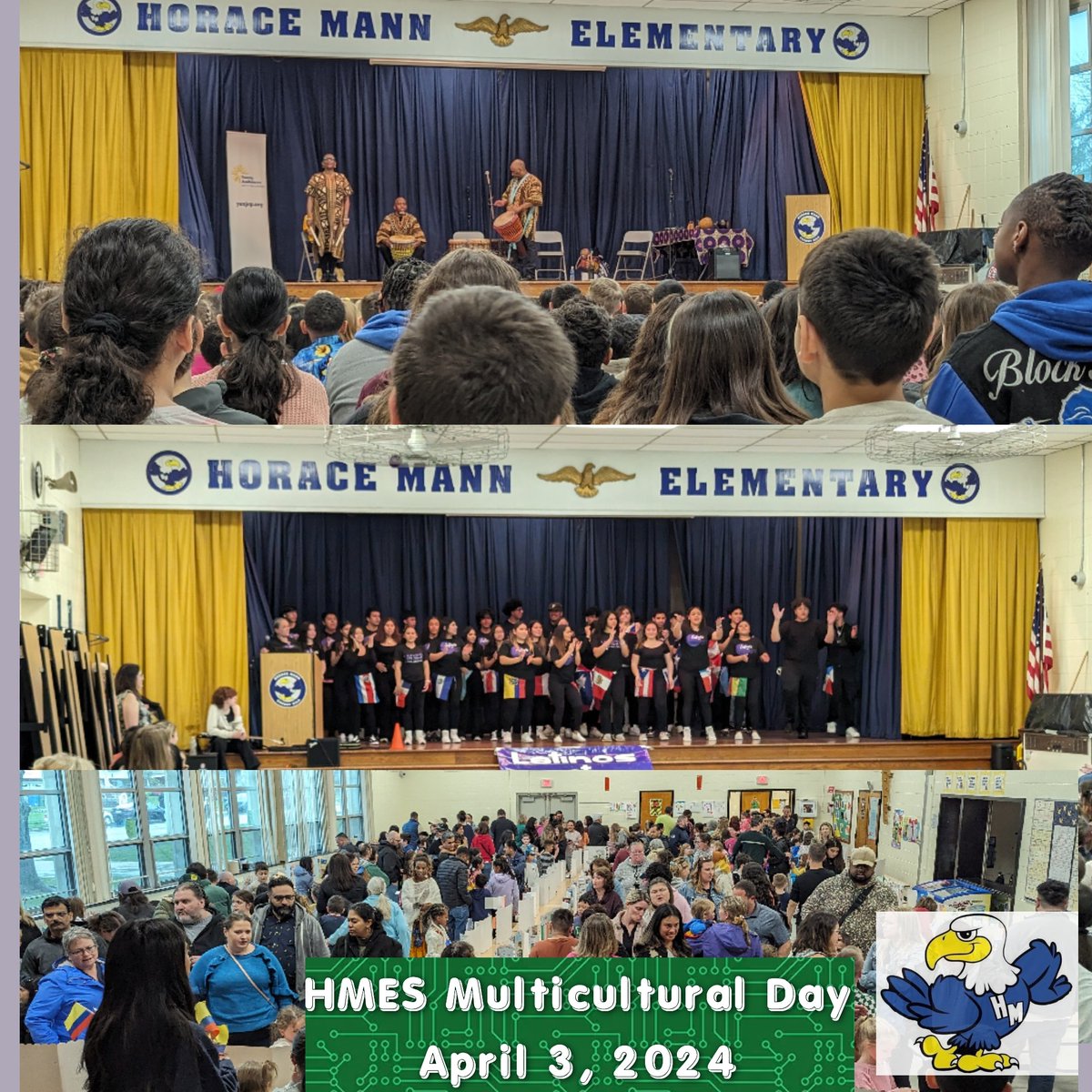Our Multicultural Day was amazing! A West African Drum & Dance Assembly, Performance from Latinos @CherryHillWest, and our Student & Family culture poster walk were all so enriching. What a great day of celebrating diversity! Thank you @CHEdFoundation for helping fund the day!