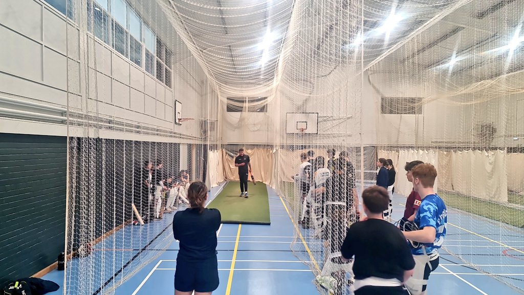 Day 4 of our Elite Residential <a href="/OakhamSport/">Oakham Sport</a> <a href="/OakhamSch/">Oakham School</a>

Today we looked at:

⚫️ Match day timings and value of personal routines 
⚫️ Introduction to Cricket strength and conditioning including gym induction
⚫️ Field placings and tactical knowledge 
⚫️ Batting v Spin focused