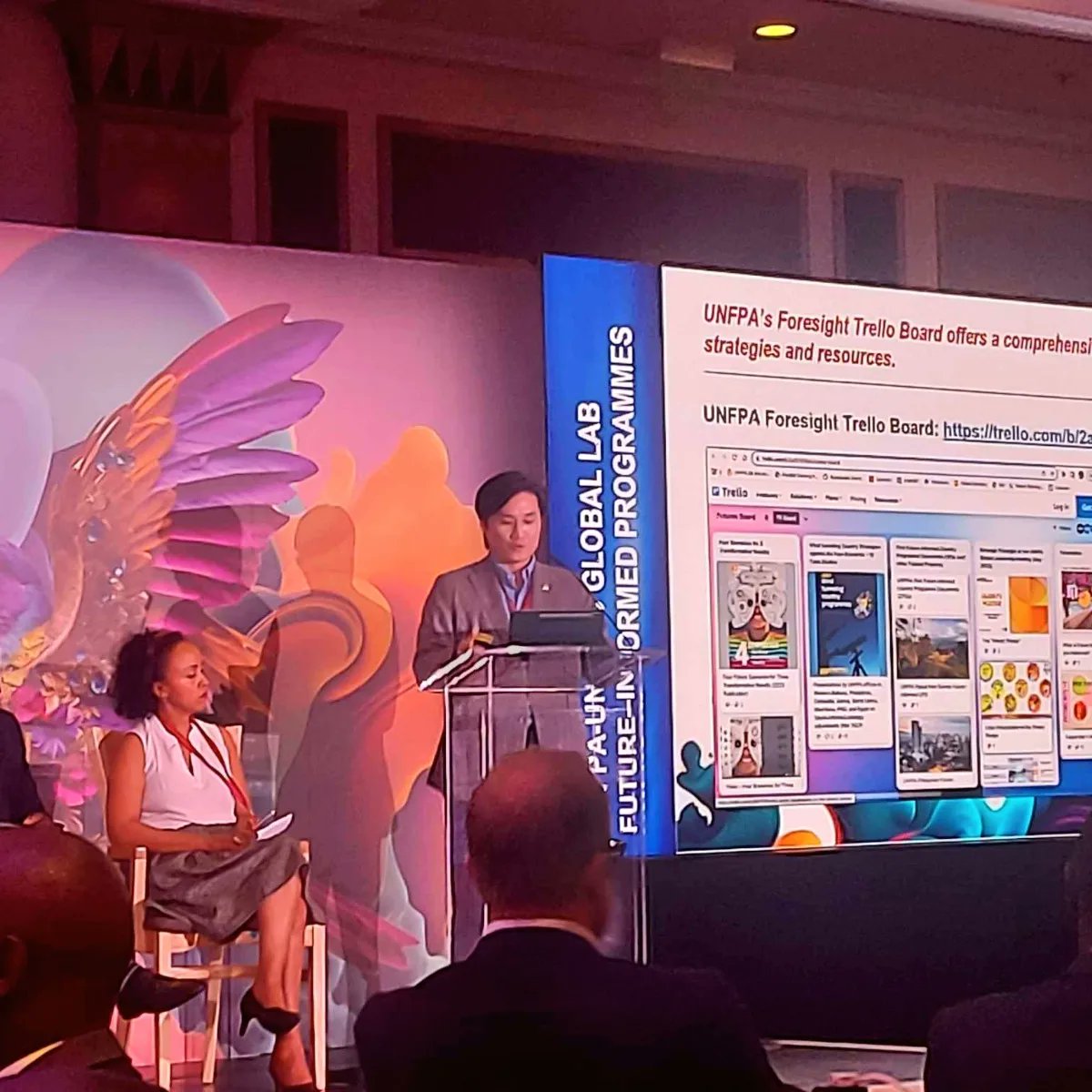 BAEKONOMICS's tweet photo. An excellent opportunity to contribute as a panelist, sharing some of the humble views on foresight strategy and future-informed programming approach during an inspiring three days of dialogue on #UNFPA Strategic Plan and the transformative recommendations from #ICPD30 review. https://t.co/28dnqVtGVf