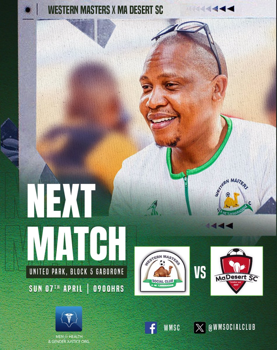 No one is allowed to miss this one.
Clash of the westerners.
A big game, by default 😁.

#Chwaragano 
#Hombejwa