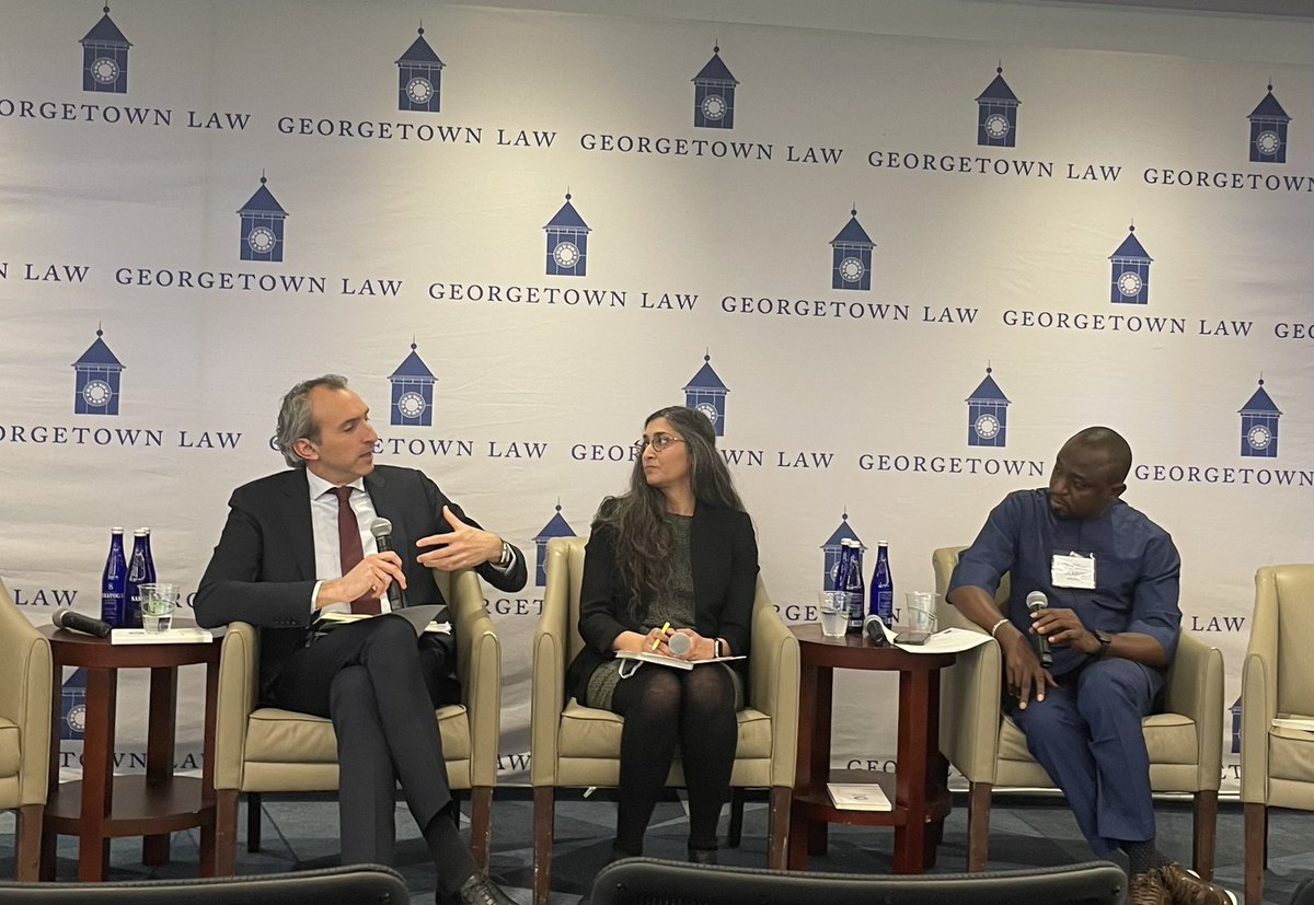 Thank you @CitdGeorgetown for hosting a thoughtful conversation on #RethinkingWorldTrade today. It was a pleasure to participate alongside @remkorteweg and @bisi_akins to discuss whether international rules are still relevant given the rise of subsidies and industrial policy.