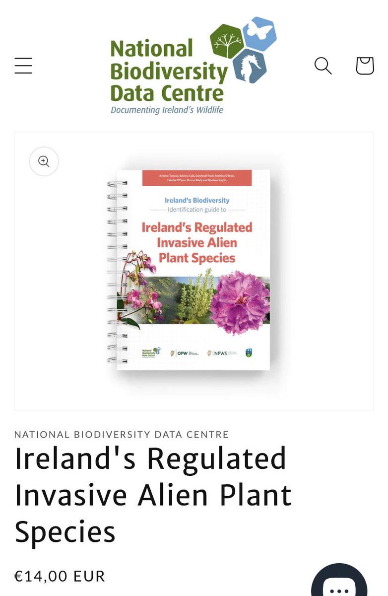 Now available 🎉🍀👏 our guide to Irish and EU regulated Invasive Alien Plant Species shop.biodiversityireland.ie/products/irela… a supercollaborative project with @NPWSIreland @BioDataCentre @UCDHort @thesmalloak