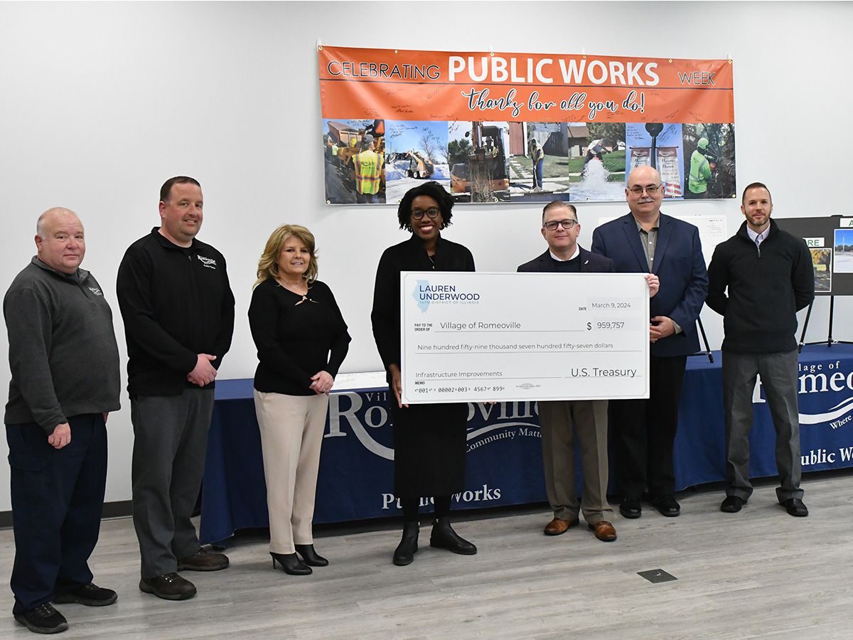 Congresswoman Lauren Underwood (IL-14) secured $959,757 in federal dollars for replacement of the Spangler sanitary lift station, an essential part of the the wastewater system. Full story: buff.ly/3U2aQHU