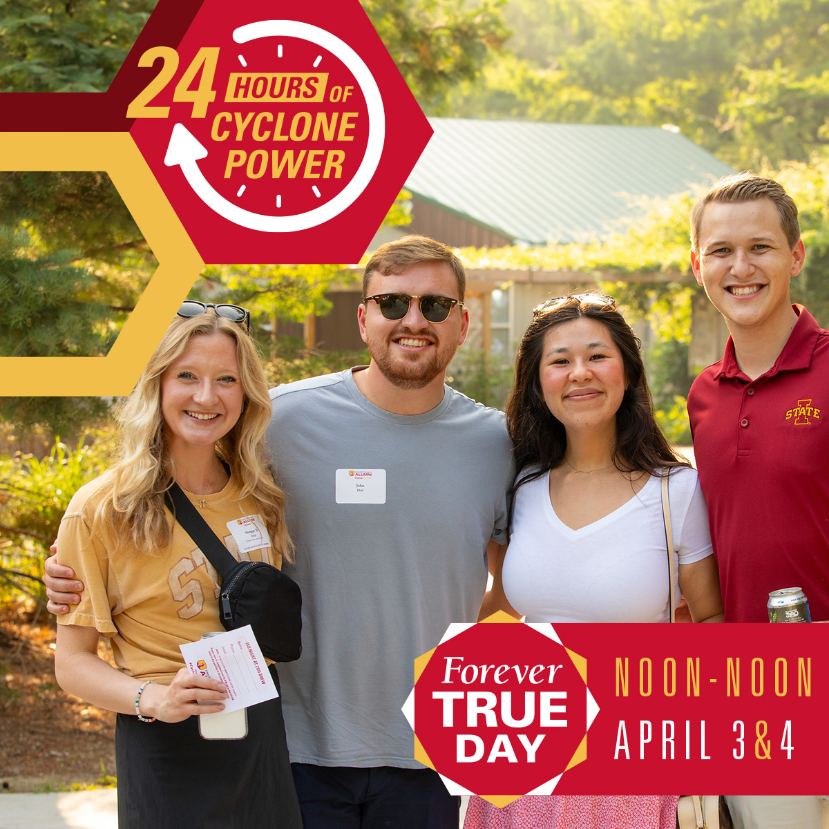 What's another way your alumni association touches the lives of Cyclones near you? We engage 42,000+ dues-paying members through storytelling in Iowa Stater magazine, our online directory, and member pricing to events. 𝗠𝗔𝗞𝗘 𝗔 𝗚𝗜𝗙𝗧 ➡️ forevertrueday.com/alumni