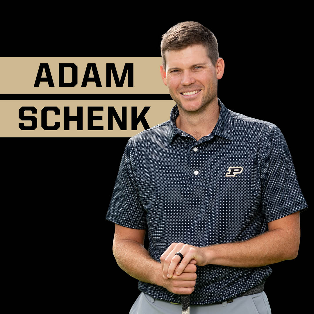 The wait is over, just in time for @TheMasters! ⛳️ Tune in tomorrow as @PurdueMensGolf alum and @PGATOUR player @acschenk1 joins the #ThisIsPurdue podcast. Hear his journey from @PurdueBusiness student-athlete to professional golfer. Subscribe: purdue.university/3mGWVEQ
