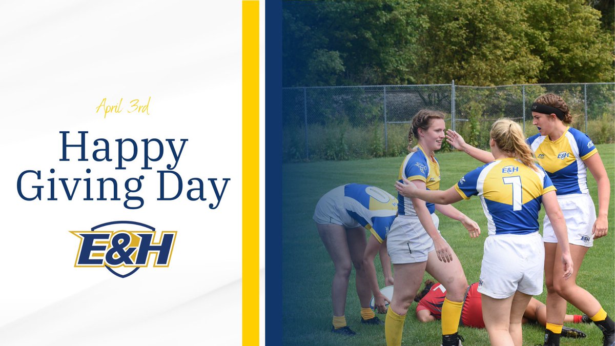 Please consider supporting Emory and Henry today and help us complete our goal of 300 donors. Visit ehc.edu/givingday