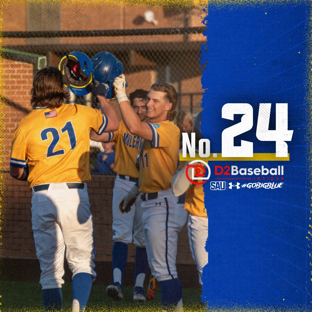 ⚾️📈⬆️ Muleriders hold a pair of 🔝2️⃣5️⃣ rankings nationally⬇️

#️⃣2️⃣2️⃣▶️ <a href="/NCBWA/">NCBWA</a> 
#️⃣2️⃣4️⃣▶️ <a href="/d2bsblinsider/">D2 Baseball Insider</a> 

#GoMuleriders #LetsRide #GoBigBlue