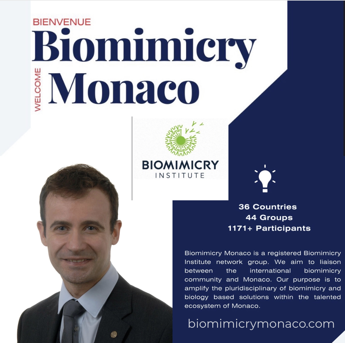 ✒🇲🇨 MONACŒCOART® 🌾 📊 BIOMIMICRY MONACO I am pleased and honoured to be included in the Biomimicry Monaco within the @BiomimicryInst which gathers #educators, #innovators, #scientists and #nature enthusiasts from 28 countries #science #communication