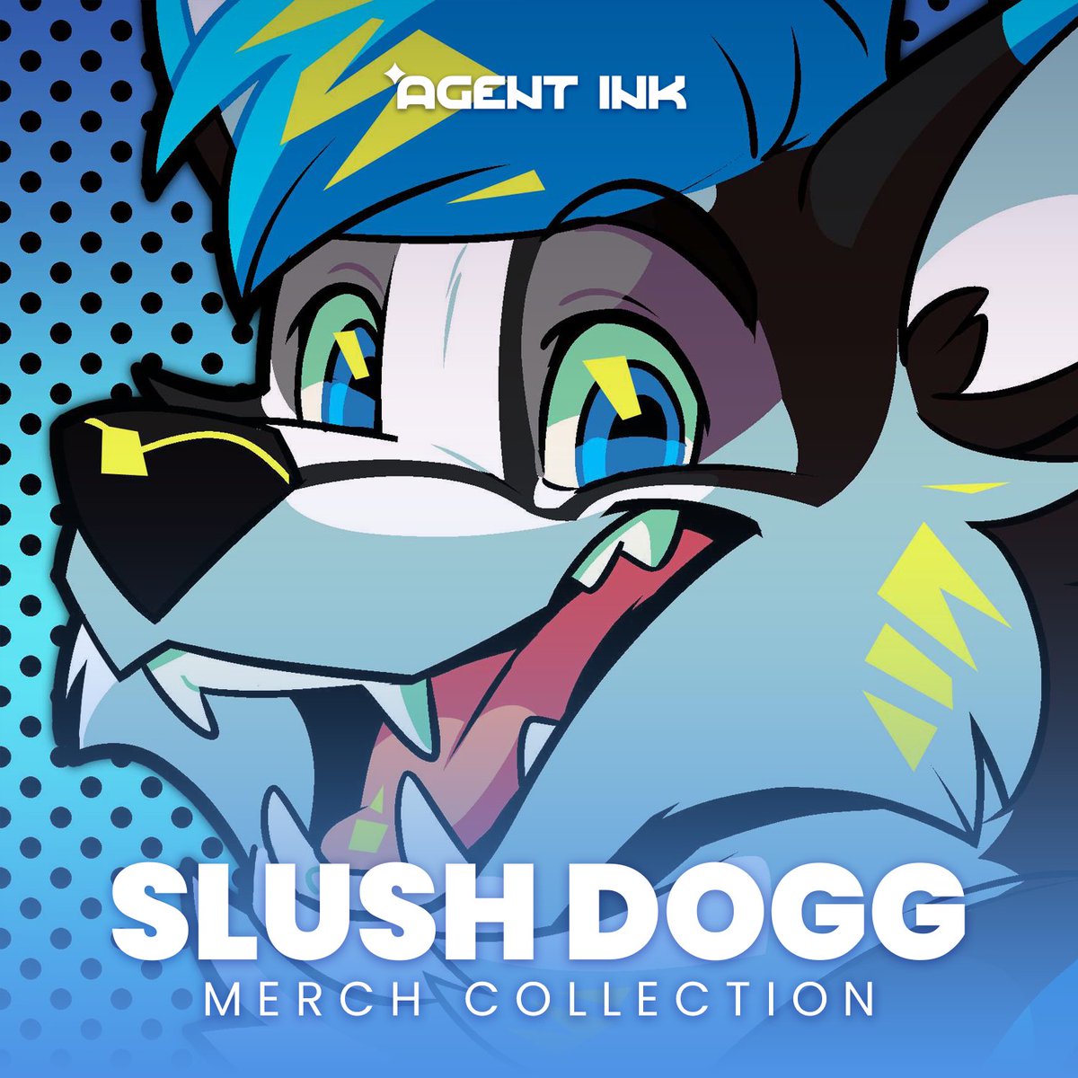 New partner announcement! @slush_dogg's merch collection is available now. Take a peek 👇👀 agentink.gg/collections/sl… #AgentInk #FanMerch #VTuberUprising